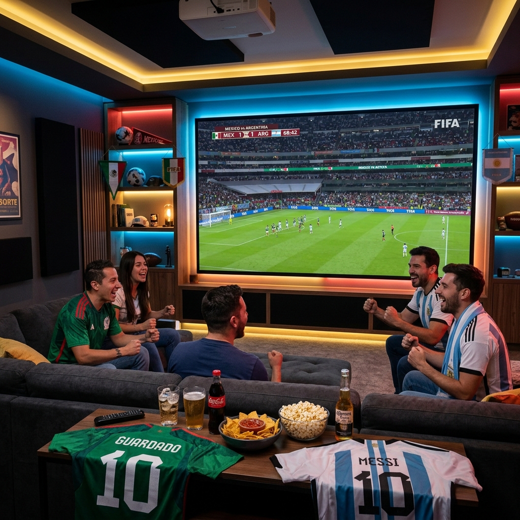 Cine y Estadio en Casa para el Mundial 2026