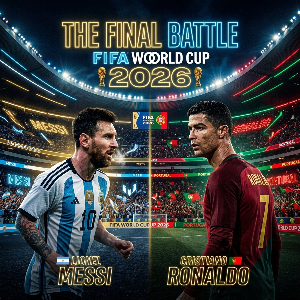 Lionel Messi y Cristiano Ronaldo en el Mundial 2026